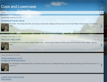 Tablet Screenshot of cupsandlowercase.com